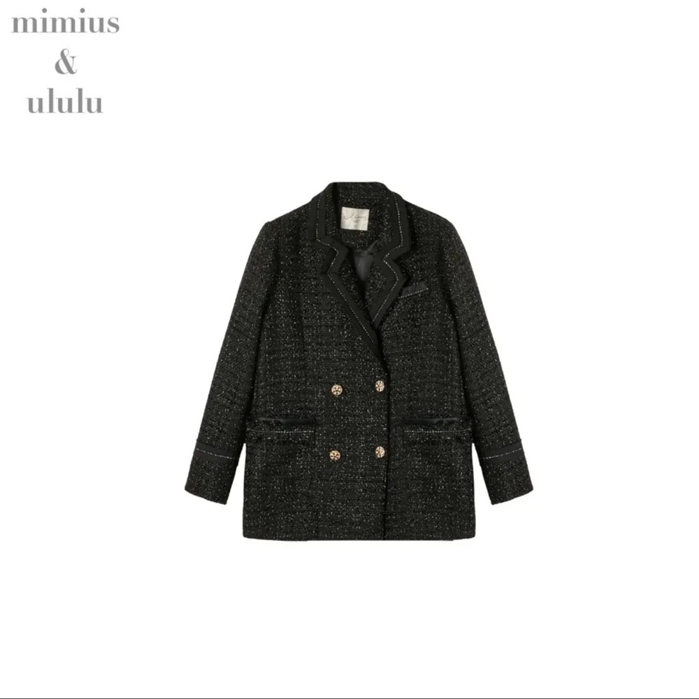 Long Tweed Blazer